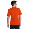 Port & Company Men's Orange Core Blend Recycled Tee