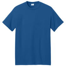 Port & Company Men's True Royal Core Blend Recycled Tee