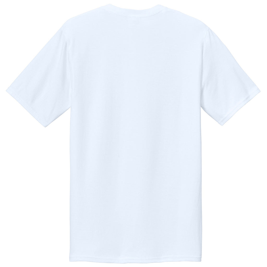 Port & Company Unisex White CVC Tee