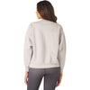 Glyder Women's Ash Grey Vintage Oversized Crew