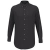 Perry Ellis Men's Caviar Black Heathered Woven Shirt