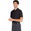 Puma Golf Men's Puma Black Bandon Polo