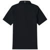 UNRL Men's Black Pique Pro Polo