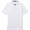 UNRL Men's White-Grey Precision Polo