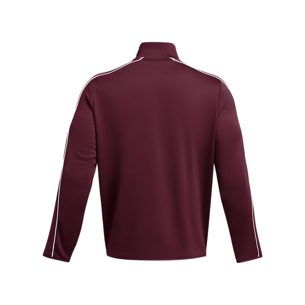 Under Armour Men's Maroon/White UA Command Full Zip Warm Up