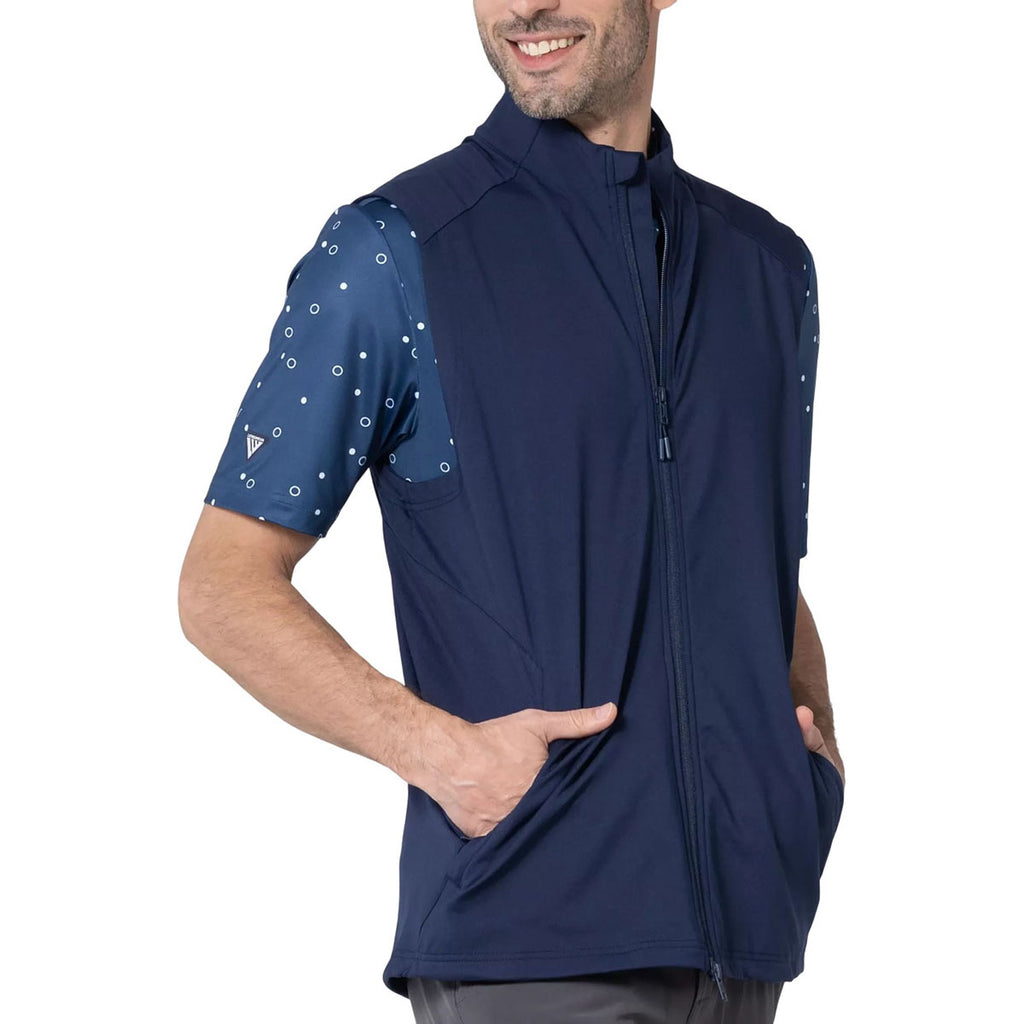 Levelwear Men's Navy Resort Vest