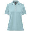 Stormtech Women's Ice Blue Oasis Short Sleeve Polo