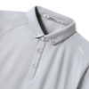 UNRL Men's Core Grey Pique Pro Polo