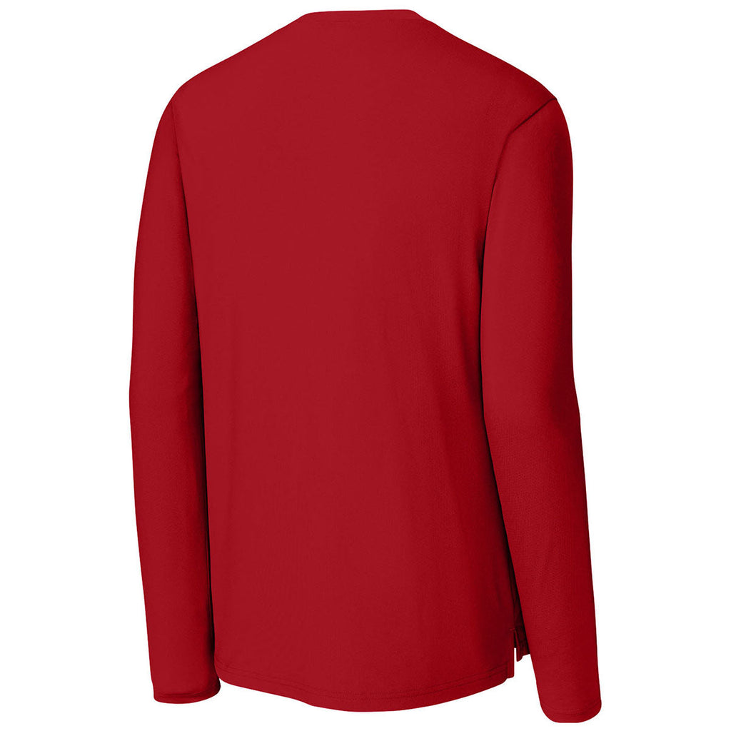 Richardson Men's Red Clutch Long Sleeve Tee