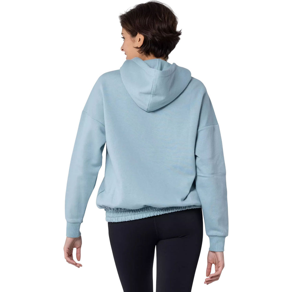 Levelwear Women's Stone Blue Waterfall Hoody