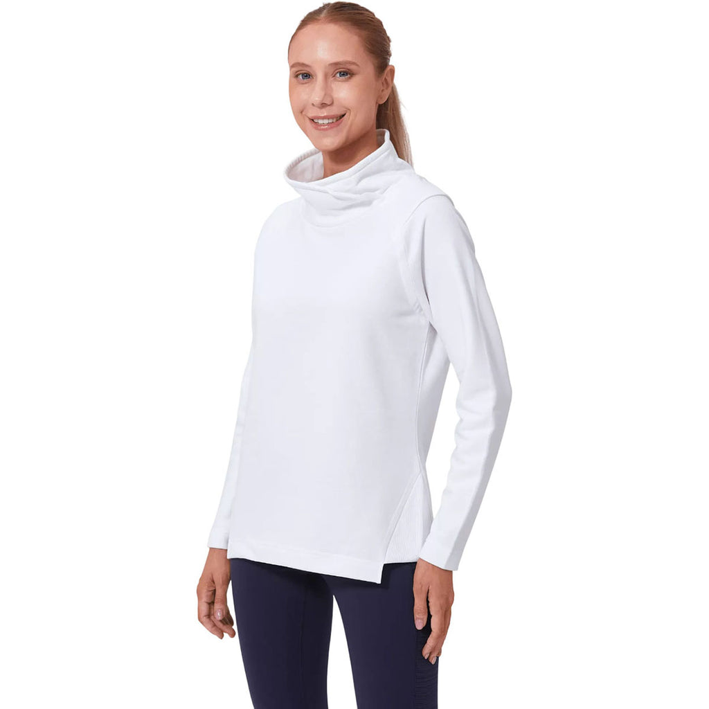 Verve Women's White Advance Sweatshirt