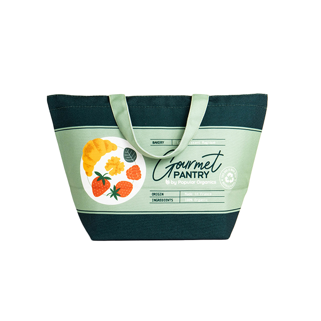 Pop Promos Custom Recycled Canvas Lunch Coolers