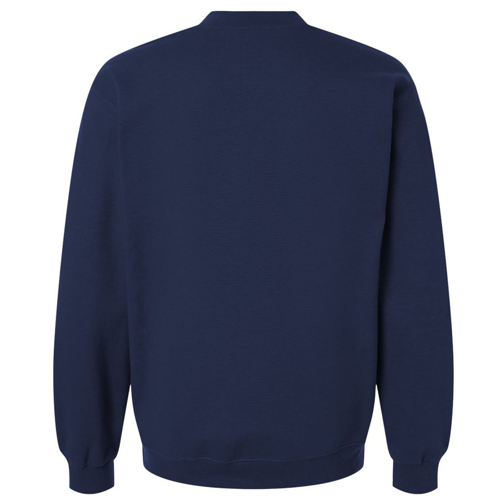Gildan Unisex Navy Midweight 1/4 Zip Sweatshirt