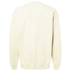 Gildan Unisex Off White Midweight 1/4 Zip Sweatshirt