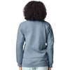 Gildan Unisex Stone Blue Midweight 1/4 Zip Sweatshirt