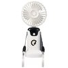 Bullet White Rechargeable Personal LED Fan