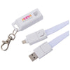 Bullet White 5-in-1 40W PD Charging Cable Lanyard