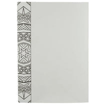 Bullet White/Black 5.5'' x 8.5'' FSC Mix Doodle Coloring Book