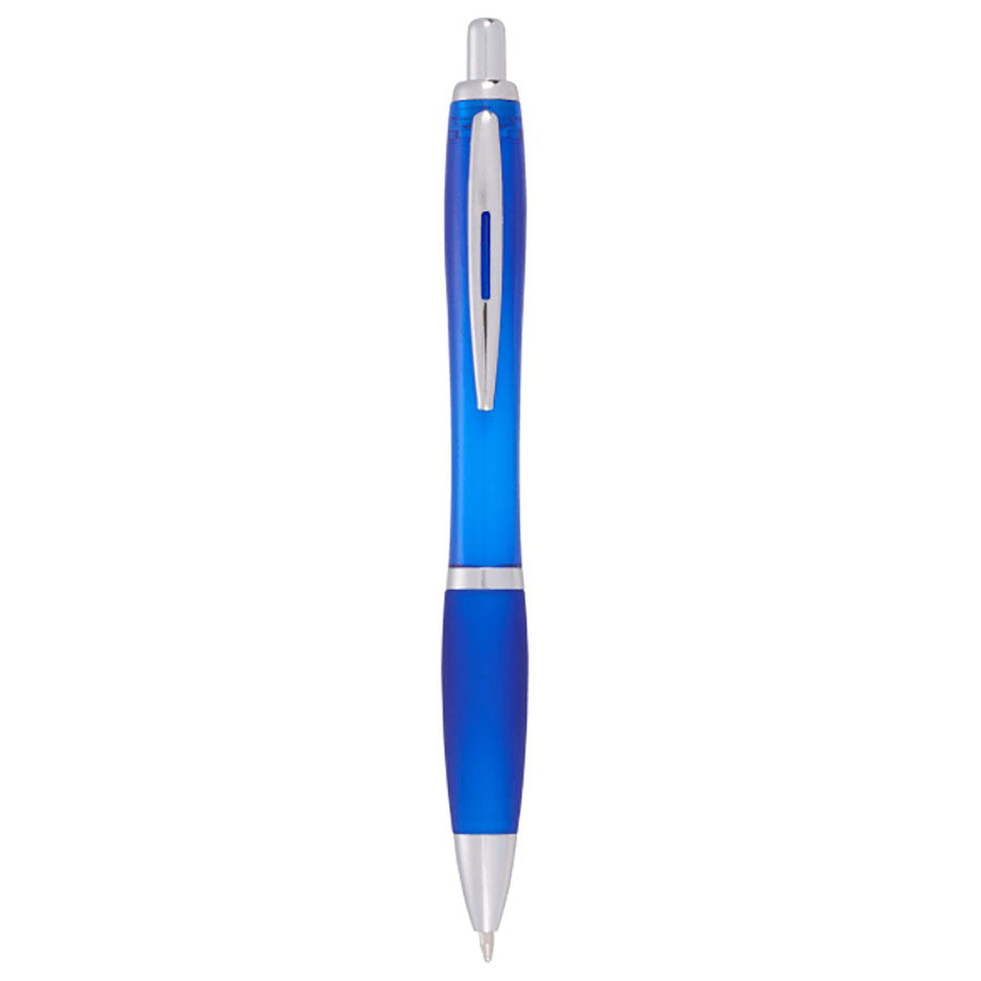 Bullet Blue Nash Retractable Ballpoint Pen