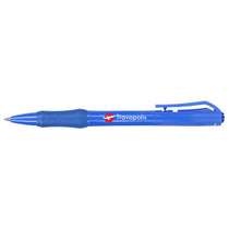 Bullet Blue Slim Recycled ABS Gel Pen