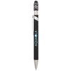 Bullet Black Simple Fidget Recycled Stylus Gel Pen