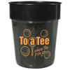 Bullet Black Fluted 16oz Stadium Cup