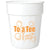 Bullet White Fluted 16oz Stadium Cup