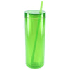 Bullet Lime Chroma Recycled Acrylic Skinny Tumbler 16oz