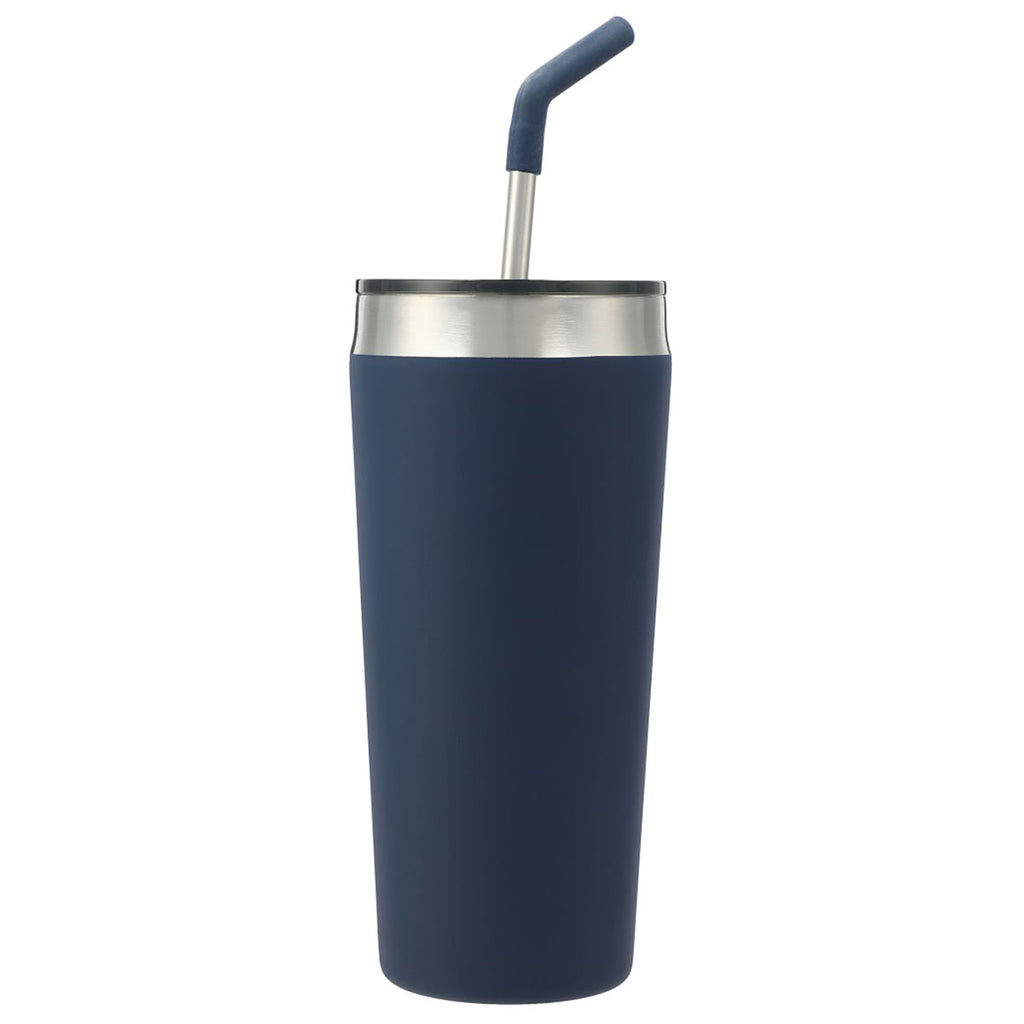 Bullet Navy Faye 20oz Vacuum Tumbler w/ SS Straw