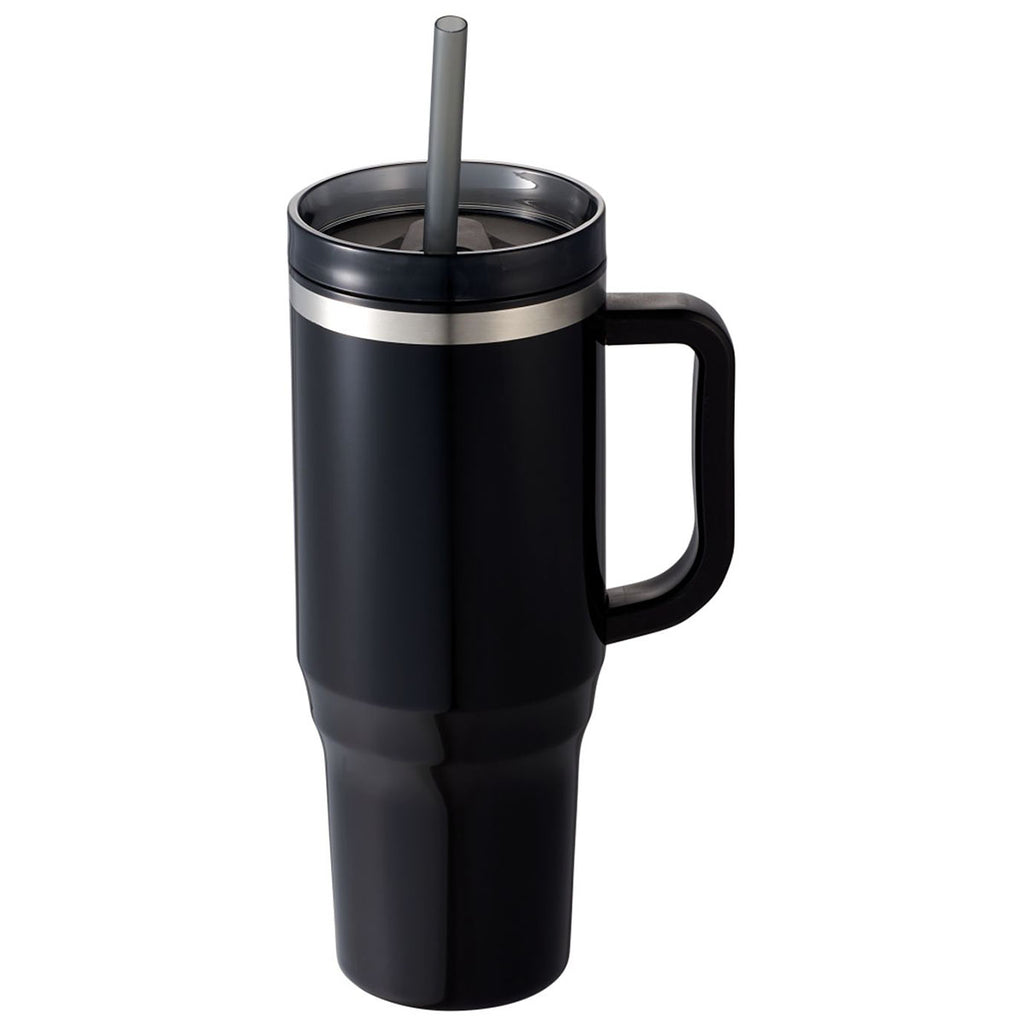 Bullet Black Thor 40 oz Eco-Friendly Straw Tumbler