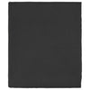 Bullet Black Ribbed Fleece Blanket