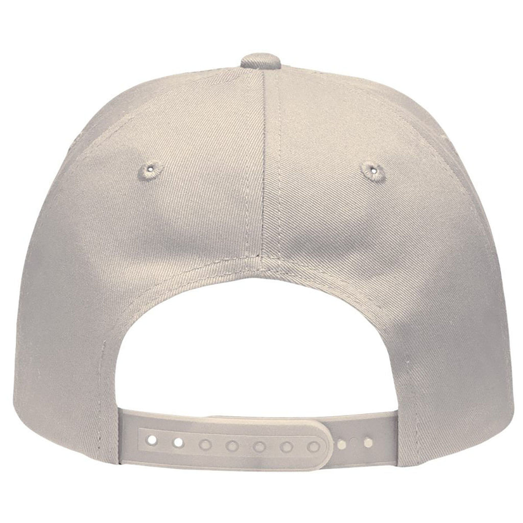 Sportsman Khaki Lo-Pro Solid Back Traditional Trucker Cap