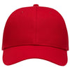 Sportsman Red Lo-Pro Solid Back Traditional Trucker Cap