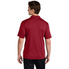 Sport-Tek Men's Deep Red/ White Competitor United Polo