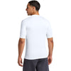 Sport-Tek Men's White PosiCharge Compression 1/2-Sleeve Tee