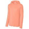 Sport-Tek Unisex Soft Coral Posi-UV Pro Long Sleeve Hoodie