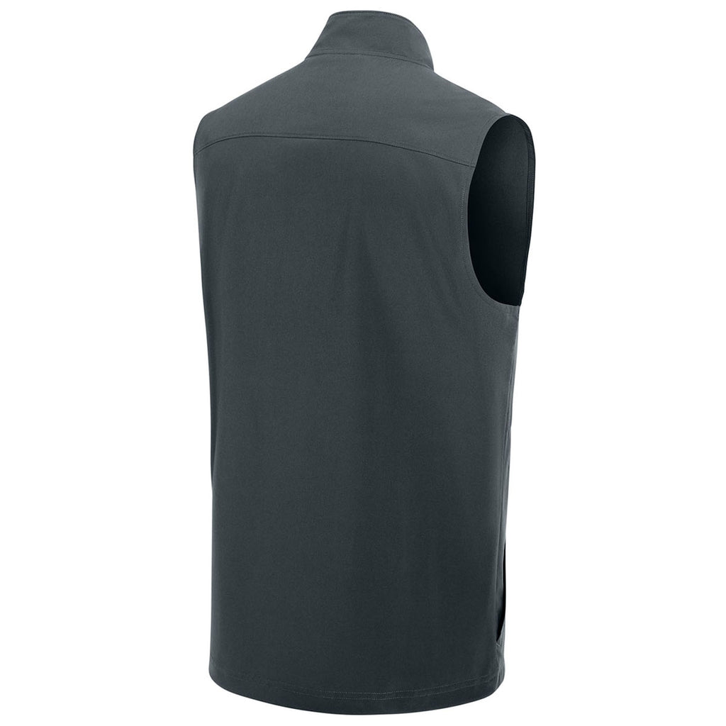 Sport-Tek Men's Iron Grey Repeat 1/4-Zip Vest