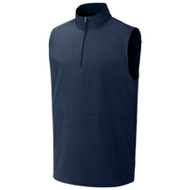 Sport-Tek Men's True Navy Repeat 1/4-Zip Vest