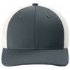 Sport-Tek Iron Grey/ White Club Trucker Cap