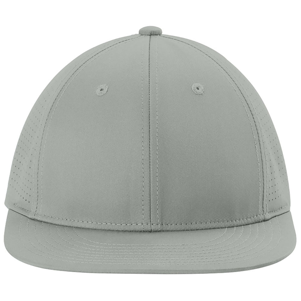 Sport-Tek Silver Pro-Cut Stretch-Tek Cap