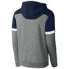 Sport-Tek Men's True Navy/Vintage Heather Drive Fleece Colorblock Hoodie