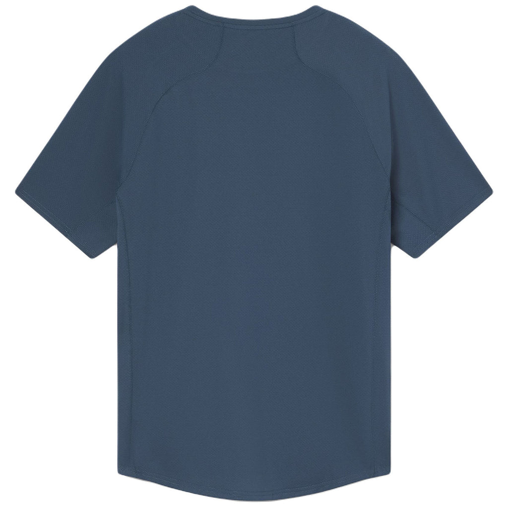 UNRL Men's Cavern Blue Streamline Performance Tee