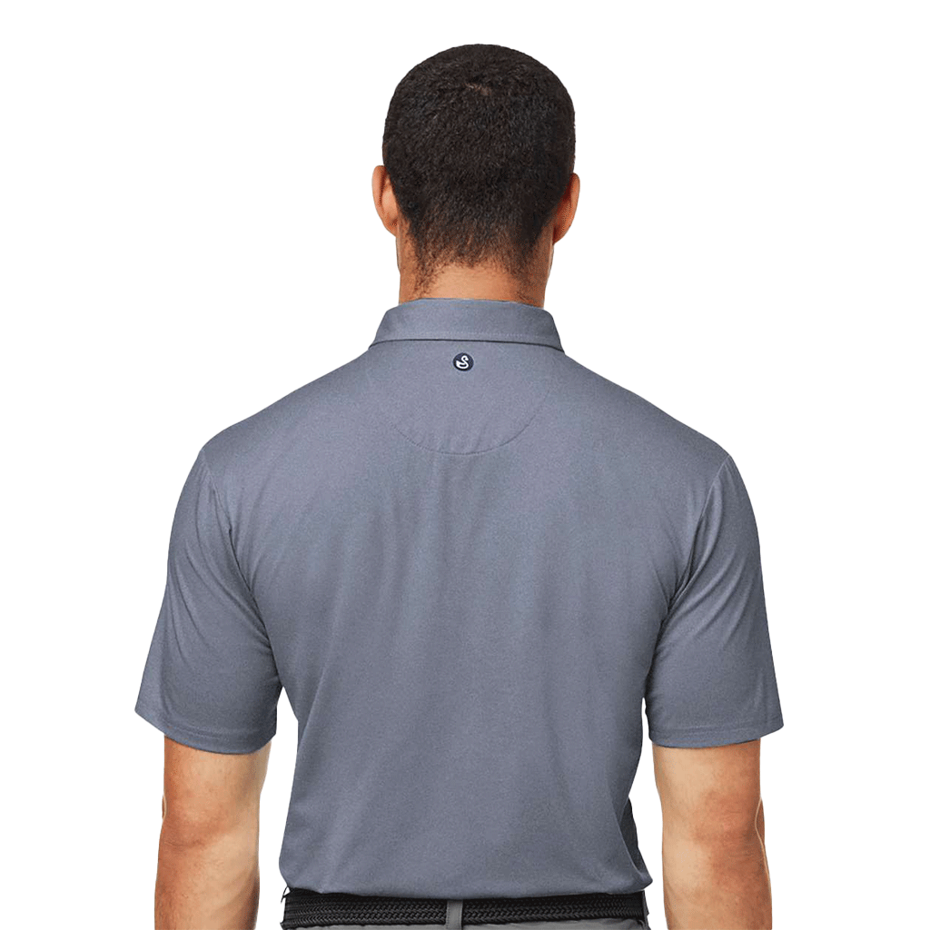 Swannies Men's Navy Heather James H Polo