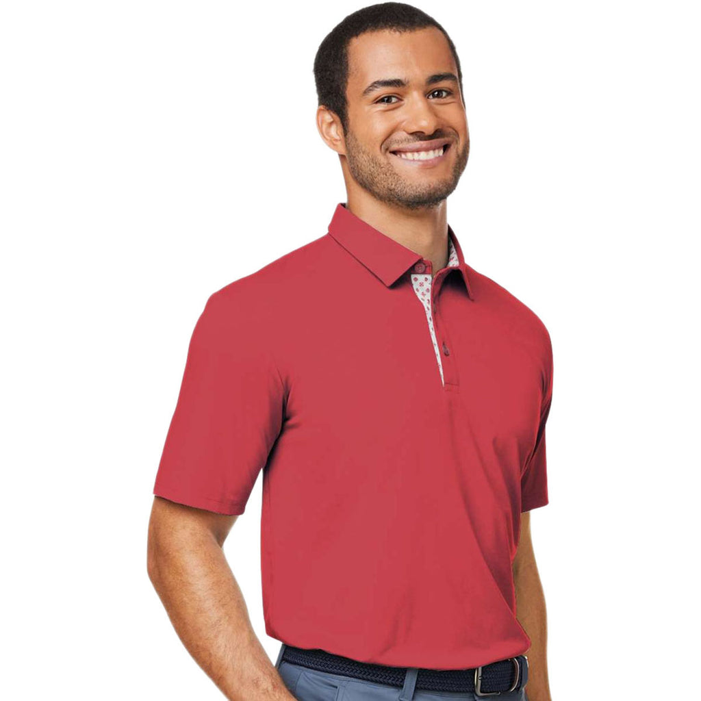 Swannies Men's Red Heather James H Polo