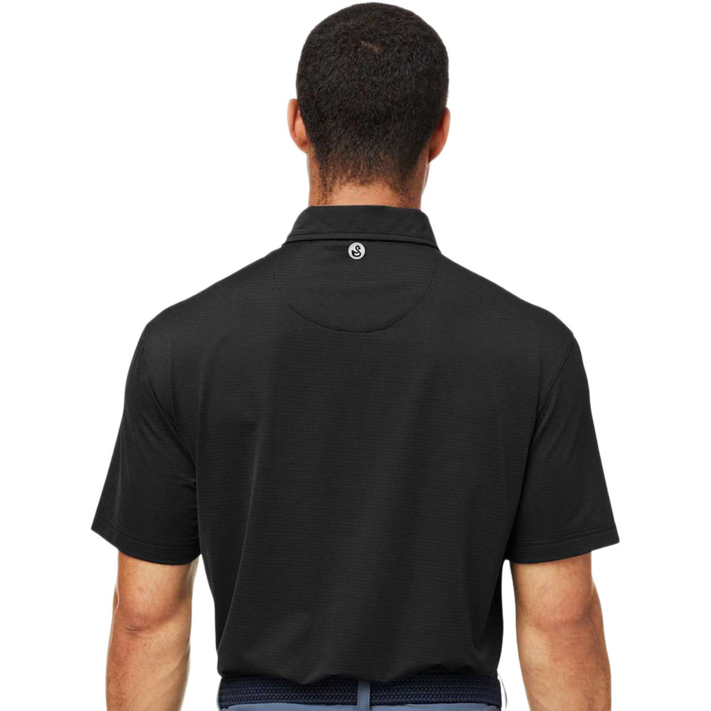 Swannies Men's Black Ford Polo