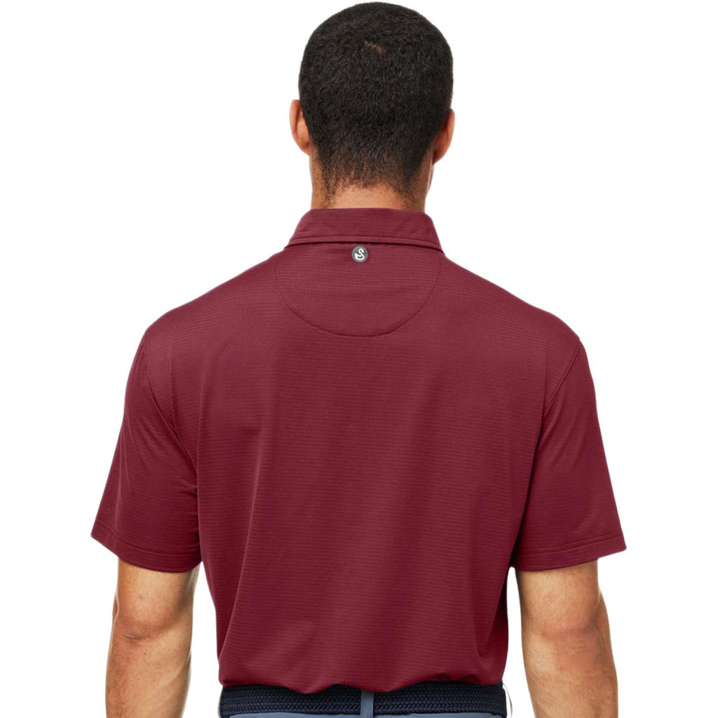Swannies Men's Maroon Ford Polo