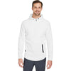 Swannies Golf Unisex White/Black Camden Hooded Pullover