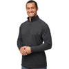 Swannies Men's Black Colt Quarter-Zip Pullover