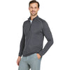 Swannies Golf Men's Charcoal Lukas Lightweight Quarter-Zip