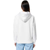 Stanley/Stella Unisex White Cruiser 2.0 Hooded Sweatshirt